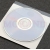 Kieszeń na CD samoprzylepna z klapka 126x126 zaokrąglona