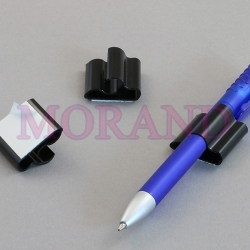Uchwyt na długopis samoprzylepny 25x25mm czarny