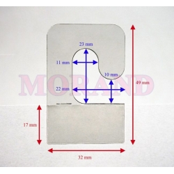Eurozawieszka samoprzylepna haczyk 49x32 300g R1000