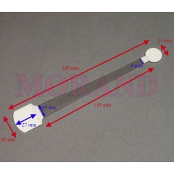 Wobbler foliowy, kiwak reklamowy 205 mm