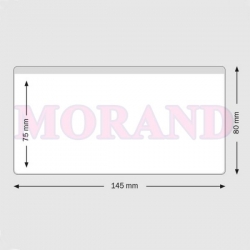 KIESZEN MAGNETYCZNA Z 1 MAGNESEM 145x80 POZIOM NIEBIESKA