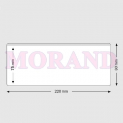 KIESZEN MAGNETYCZNA Z 1 MAGNESEM 220x80 POZIOM NIEBIESKA