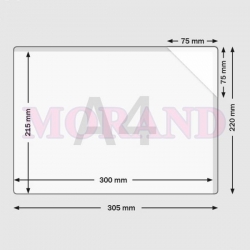 KIESZEN MAGNETYCZNA A4 PRZEZROCZYSTA