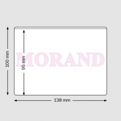 Kieszeń samoprzylepna 138x100 kieszonka folia