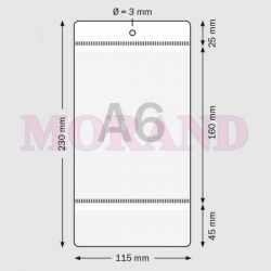Identyfikator kieszonka 115x45 / A6