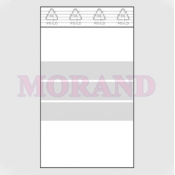 Woreczek strunowy paski PE 50mic 70x100 1000 szt