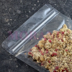 Woreczek strunowy OPP/PP stojący przezroczysty 85x140 1000 szt