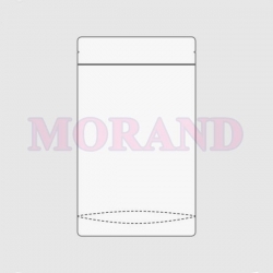 Woreczek strunowy OPP/PP stojący przezroczysty 85x140 1000 szt