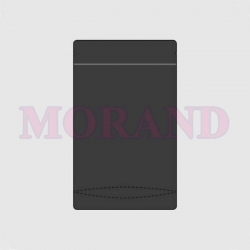 Woreczek strunowy PET/ALU/PE stojący czarny 85x140 1000 szt