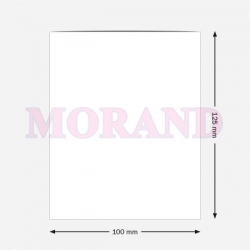 Woreczek kieszonka folia PE 100mic płaski 100x125 3000 szt