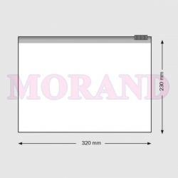 Torebka foliowa PE 75mic SlideLock 320x230 1000 szt