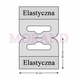 Zawieszka samoprzylepna podwojna 500g flexi 50x50 P