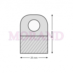 Zawieszka samoprzylepna 250g 25x35