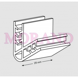Grip - łącznik kształt litery V, długość 25
