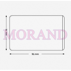 Etui, holder na karte platnicza 61x91