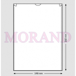 Kieszeń plakatowa ochronna U 138x200 - pion