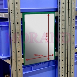 KIESZEN MAGNETYCZNA, Z MAGNESEM A4 PION ZIELONA
