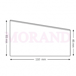 Kieszeń samoprzylepna SKOŚNA A6 A7 110x65