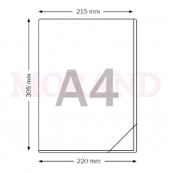 Kieszeń samoprzylepna A4 Z ZAKŁADKĄ otwierana