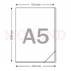 Kieszeń samoprzylepna A5 Z ZAKŁADKĄ otwierana