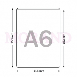 Kieszeń samoprzylepna A6 PION kieszonka folia