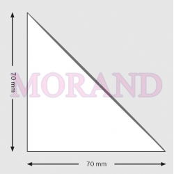 Trójkąt samoprzylepny 7x7 cm