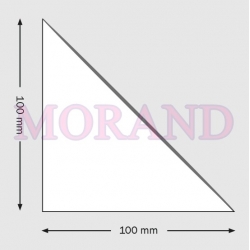 Trójkąt samoprzylepny 10x10 cm