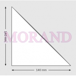 Trójkąt samoprzylepny 14x14 cm