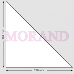 Trójkąt samoprzylepny 21x21 cm