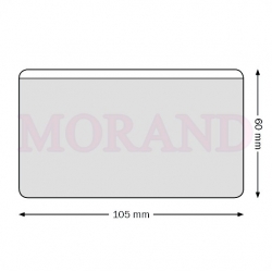 Kieszeń samoprzylepna 105x60 mm NA WIZYTOWKE POZIOMA obniżona