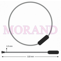 Linka reklamowa stal skręcana ze śruba 110mm