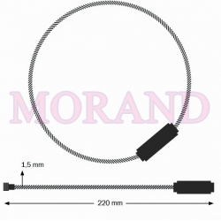 Linka reklamowa stal skręcana ze śruba 220mm