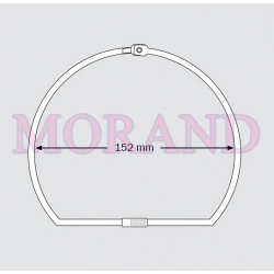 Kolko metalowe skręcane ze śruba 152mm