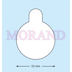 Kółka samoprzylepne MOCNE/MOCNE fi 15mm 5000szt