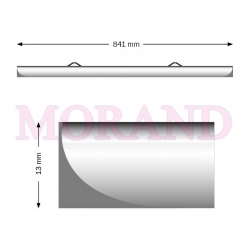 Listwa plakatowa wsuwana typ V 841mm A1 A0 1kpl 2H TR