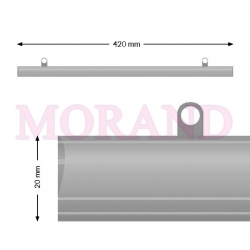 Listwa plakatowa zatrzask zacisk 420mm A3 A2 1kpl 2H TR