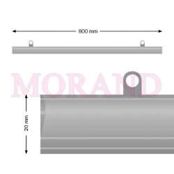 Listwa plakatowa zatrzask zacisk 800mm 1kpl 2H TR