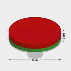 Magnes samoprzylepny neodym 10 x 3