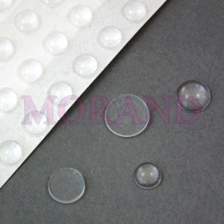 Bumpon stopki silikonowe 8,0 mm, wys 1,0 mm arkusz