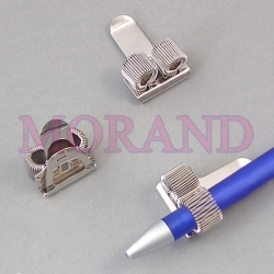 Uchwyt na 2 długopisy z klipsem 40x25mm M2