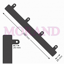 Łącznik 4 oczka 280x25mm