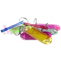 Brelok kolorowy mały - zawieszka dwustronna W20