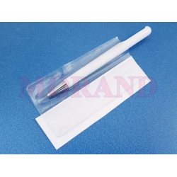 Kieszeń samoprzylepna na długopis Z KLAPKĄ 115x63 mm