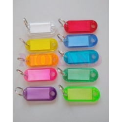 Brelok kolorowy mały - zawieszka dwustronna W20
