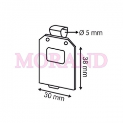 Zawieszka cenowa cenka cenowka na hak 30x38 G117