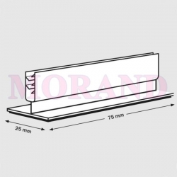 Grip, uchwyt magnetyczny elastyczny 75x25