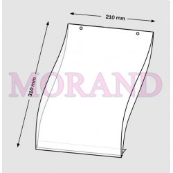 Kieszeń plakatowa C (otwory) A4 - pion