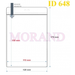 Identyfikator kieszonka etui 120x175  648
