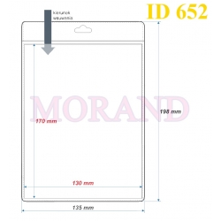Identyfikator kieszonka etui 135x198  652