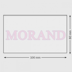 Kieszeń samoprzylepna 100x60 mm NA WIZYTOWKE PAPIEROWA POZIOMA
